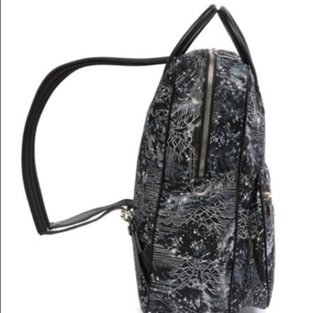Versace Double Handed Printed Backpack